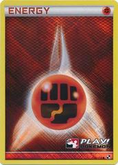 Fighting Energy - 110 - Play! Promo - Crosshatch Holo